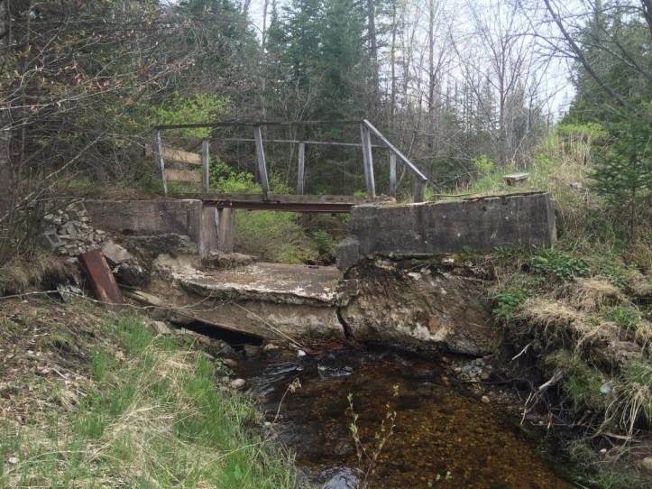 small dam michigan pine river huron pines removal