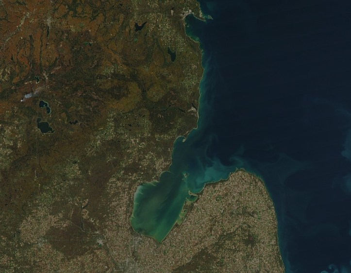 saginaw bay algae nasa 