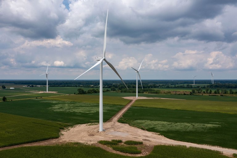 Michigan’s Largest Wind Park Is Spinning, Jack Pine Planting and Green